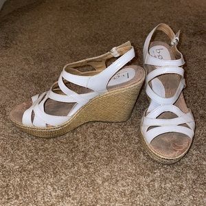 Born Concept Strappy Wedge Heels